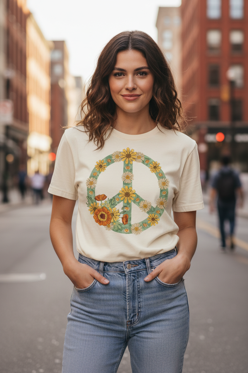Floral Peace Cream - Tucked