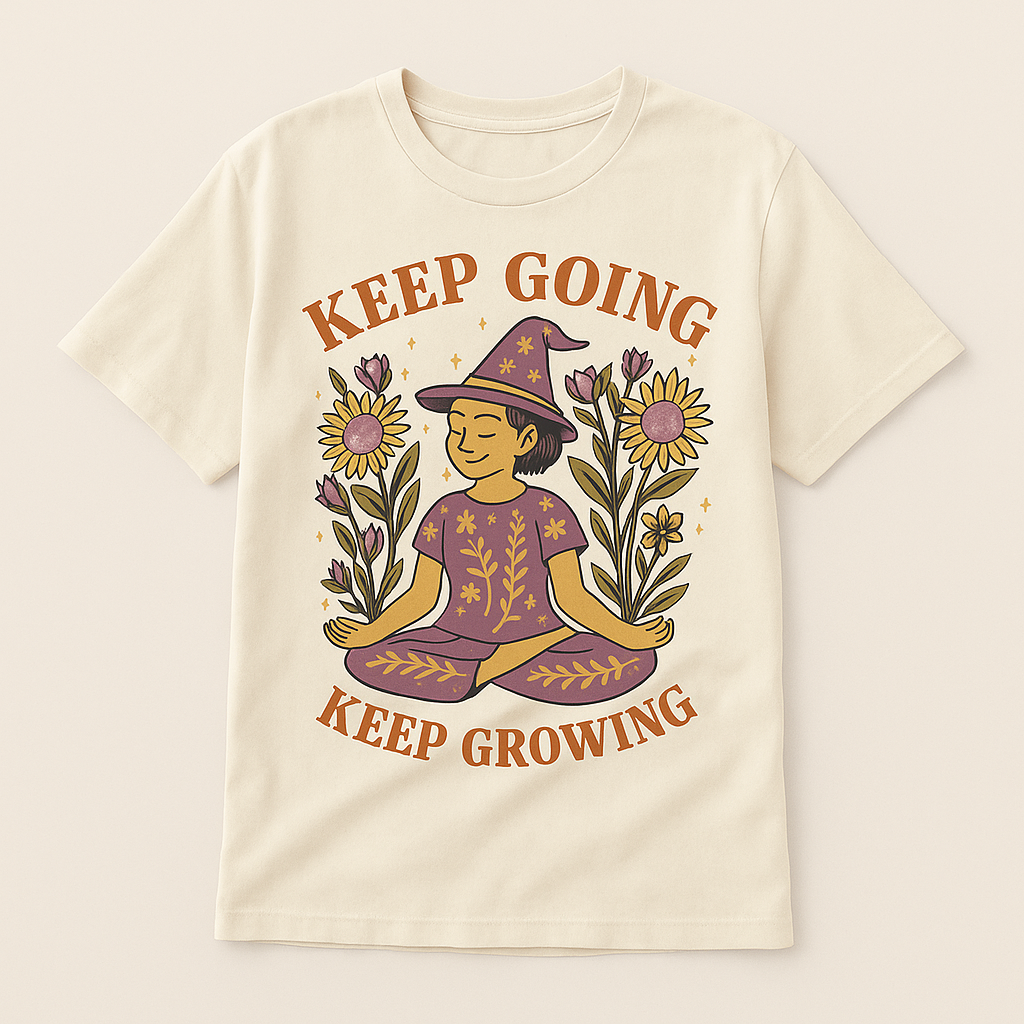 Oversized Boho T-Shirt | Positive Vibes range by Ginger Tee Clothing