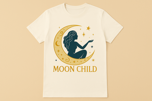 Oversized Boho T-Shirt | Positive Vibes range by Ginger Tees Clothing