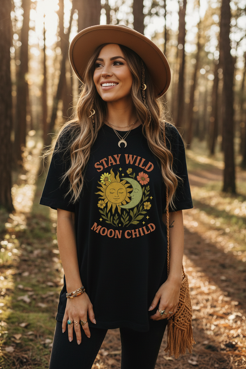 Loose casual styling with correct colors