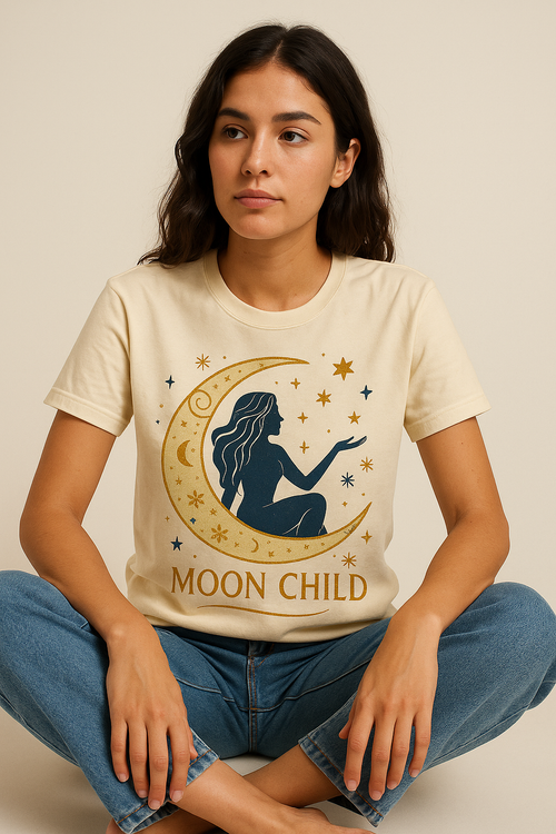 Oversized Boho T-Shirt | Positive Vibes range by Ginger Tees Clothing