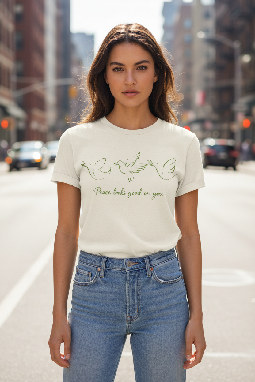 Peace Doves Cream - Tucked