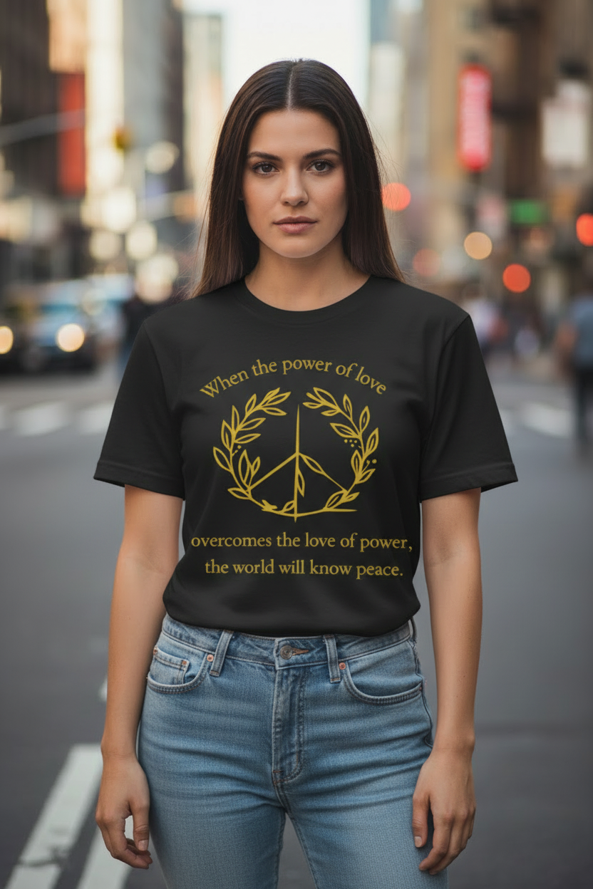 Power of Love Gold Black - Tucked