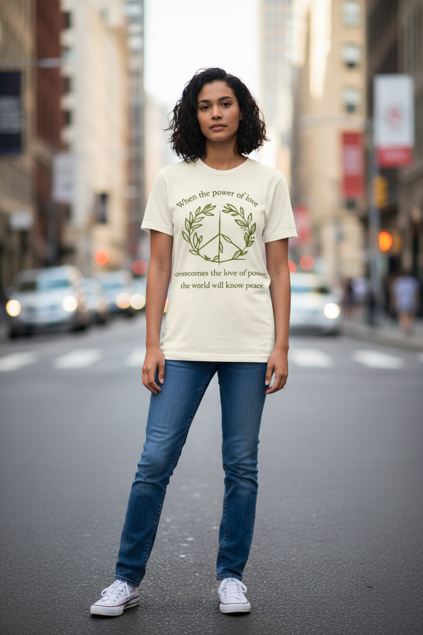 Power of Love Tee - Standing