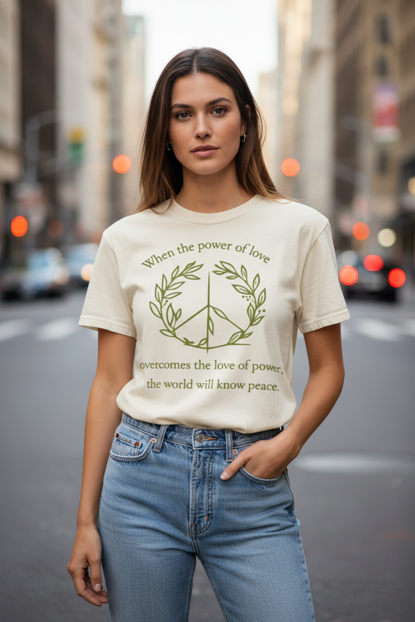 Power of Love Tee - Tucked