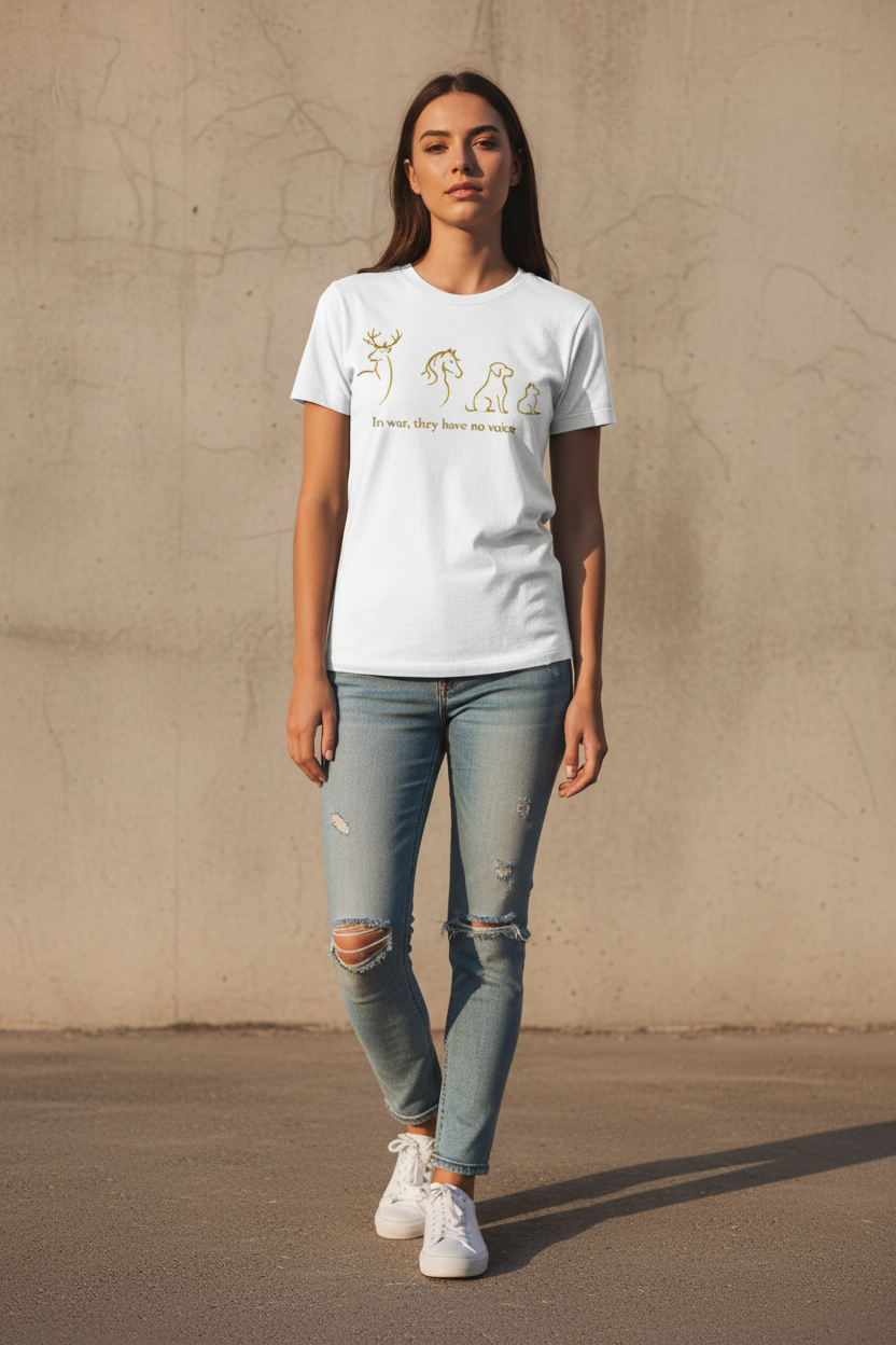 Standing – Untucked Below Waist