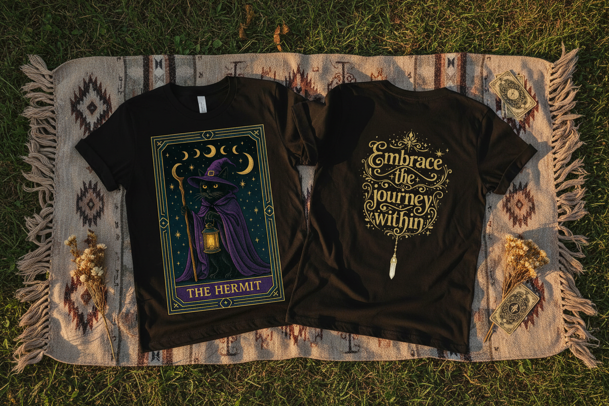 The Hermit Front and Back Lay Flat