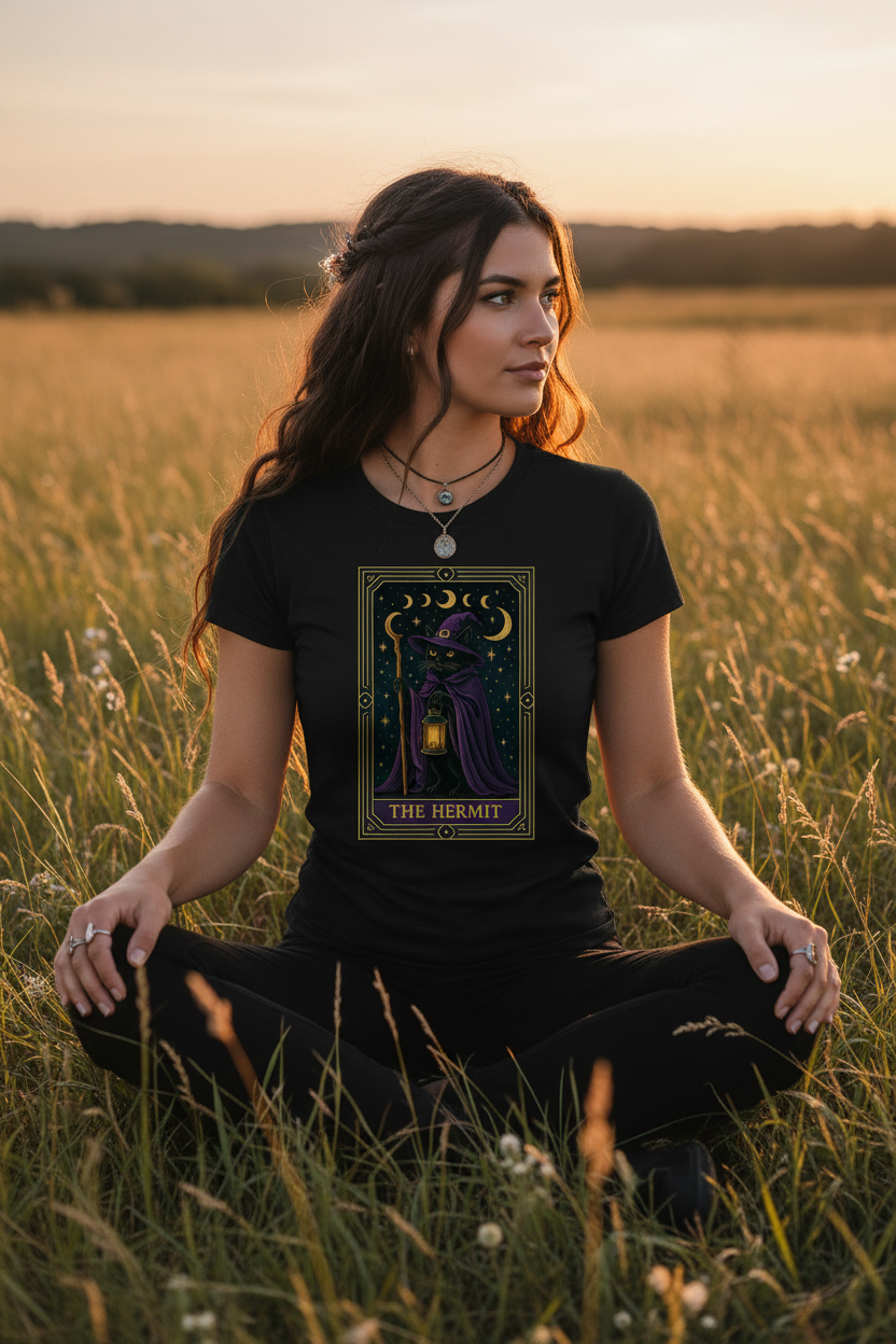 The Hermit Sitting - Natural