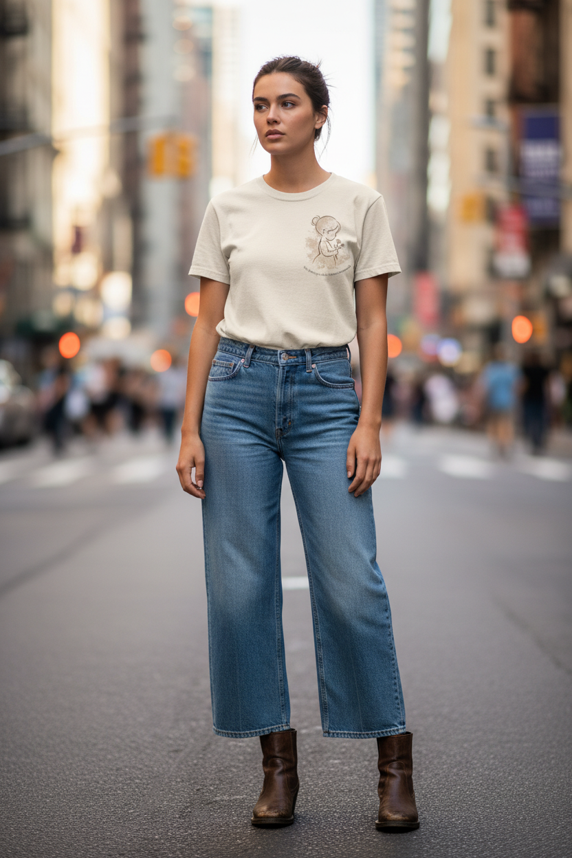 War Destroys Pocket Tee - Standing
